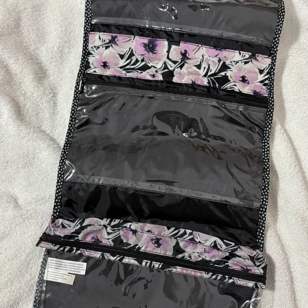 Enchante Accessories Floral Hanging Travel Organizer Bag